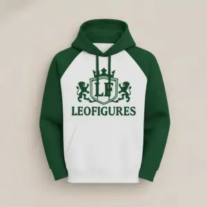 Mens Premium Raglan Hoodie LEOFIGURES